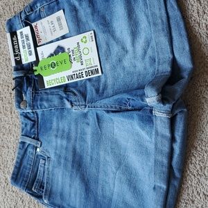 d. jeans cuffed shorts